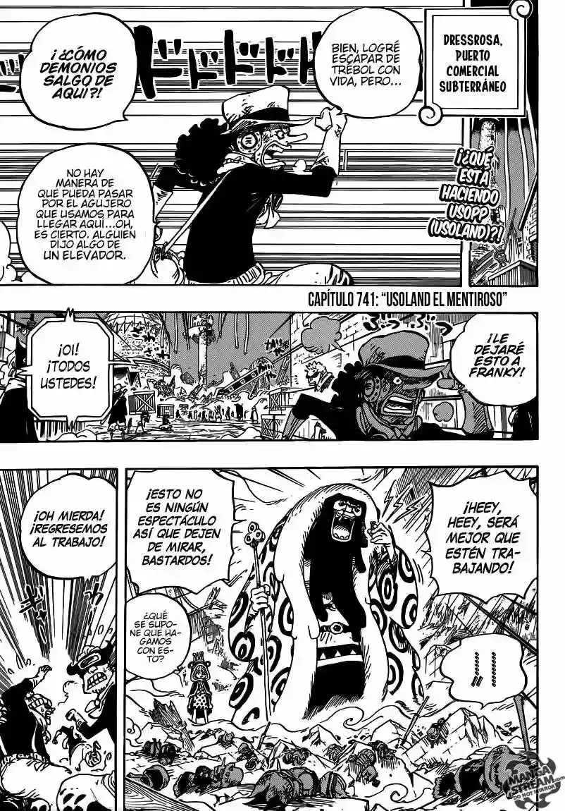 One Piece capítulo 741 página 6