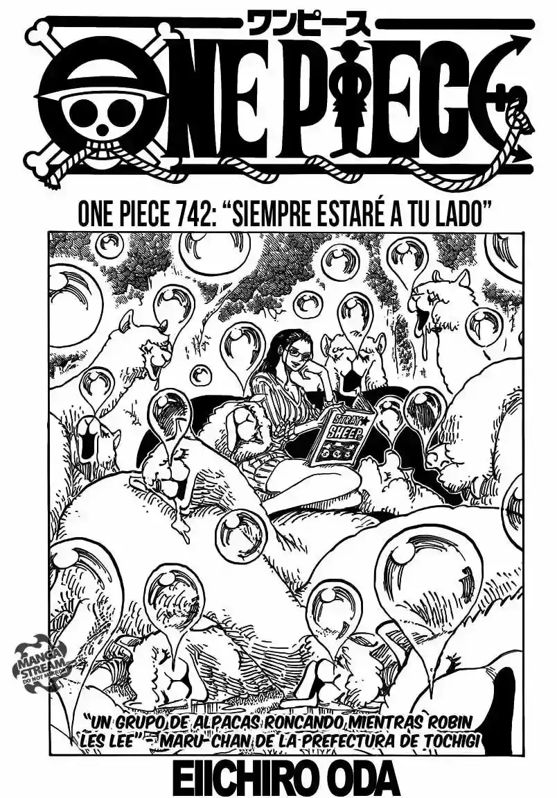 One Piece capítulo 742 página 2