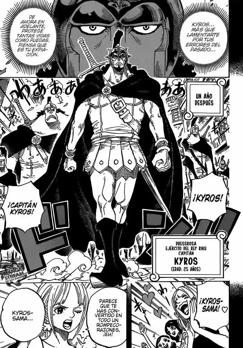 One Piece capítulo 742 página 4