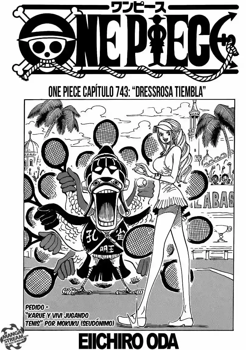 One Piece capítulo 743 página 2