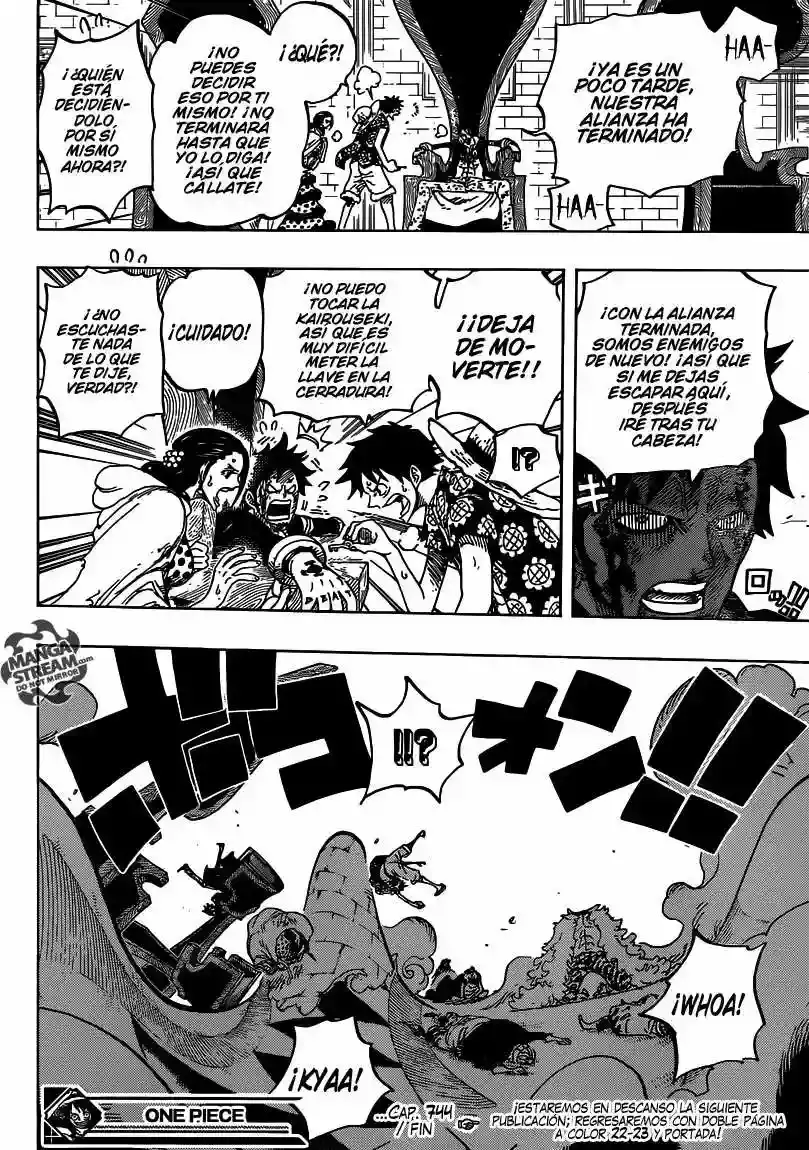 One Piece capítulo 744 página 18