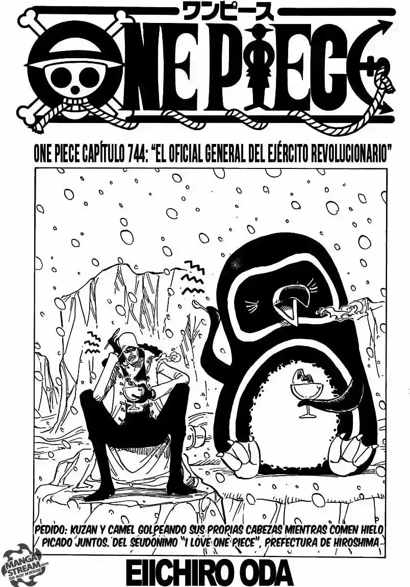 One Piece capítulo 744 página 2