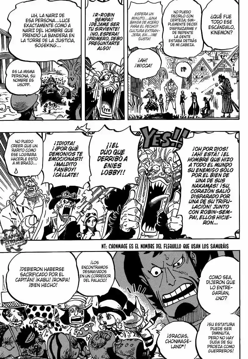 One Piece capítulo 746 página 6