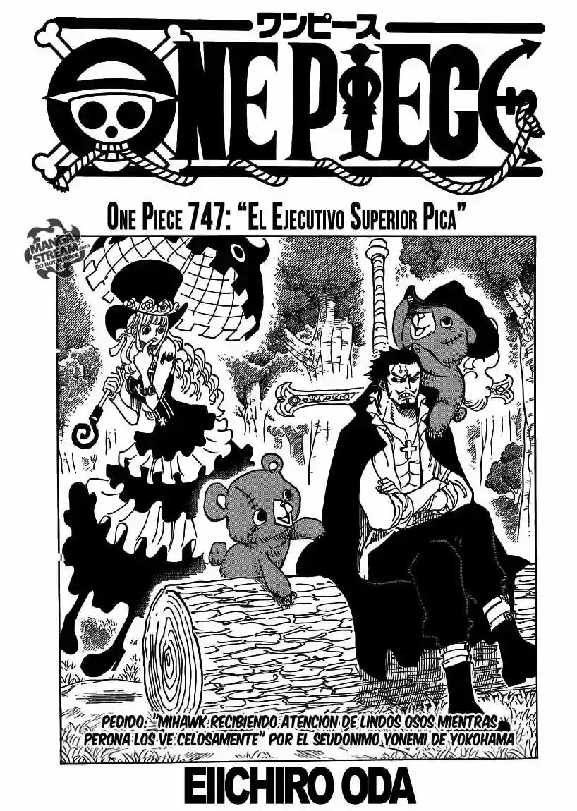One Piece capítulo 747 página 2