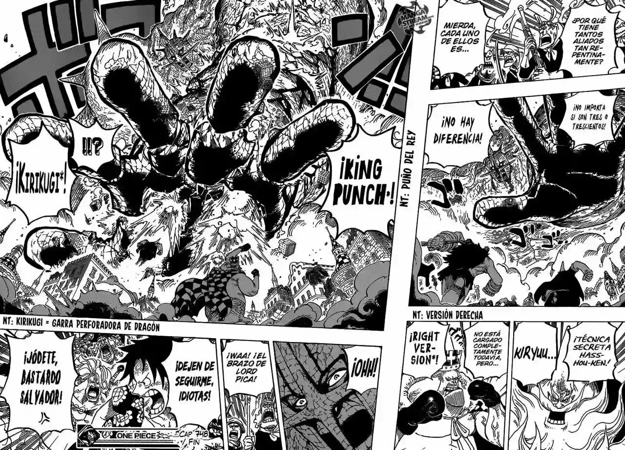 One Piece capítulo 748 página 15