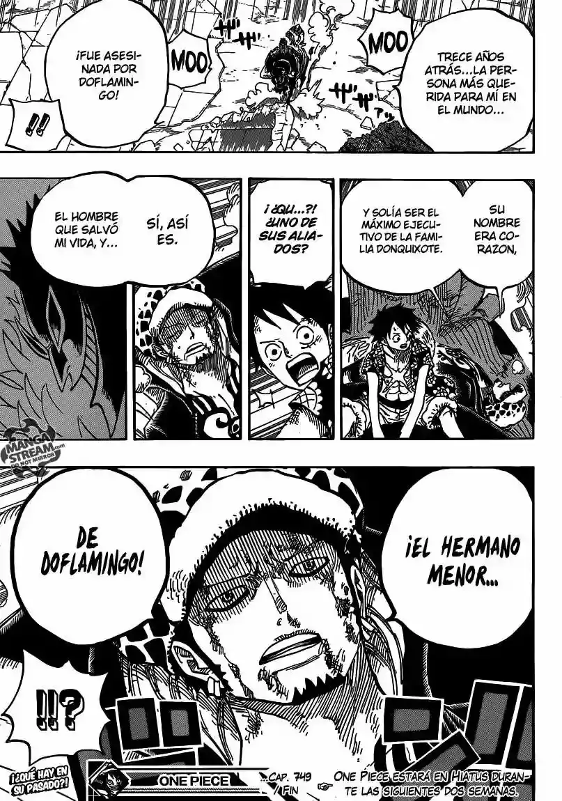 One Piece capítulo 749 página 15