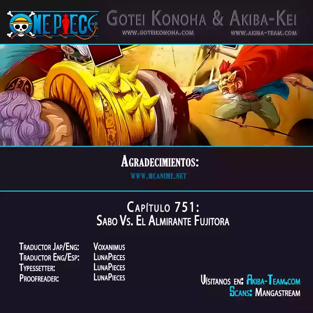 One Piece capítulo 751 página 2