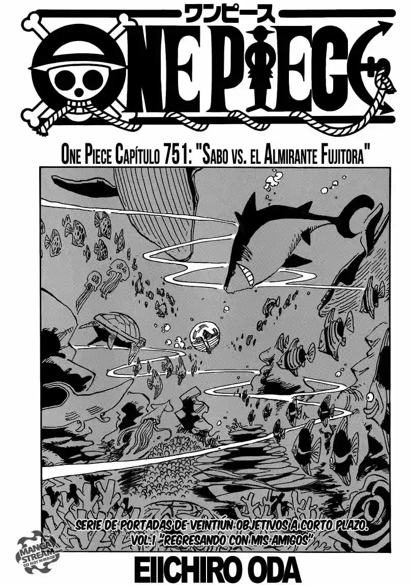 One Piece capítulo 751 página 3