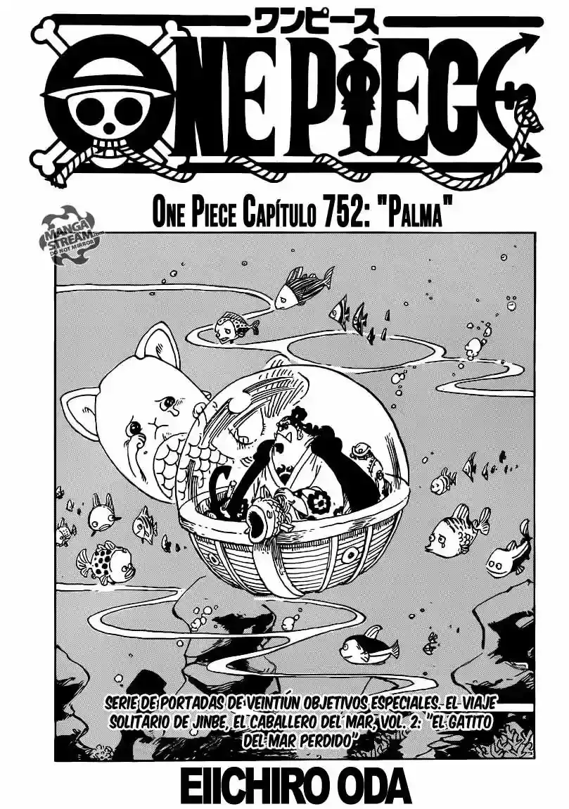 One Piece capítulo 752 página 2
