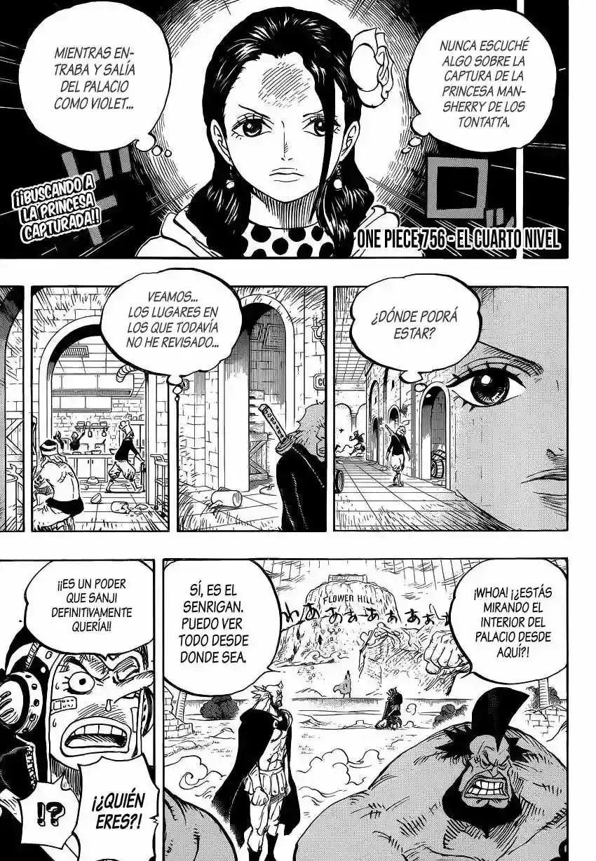 One Piece capítulo 756 página 3