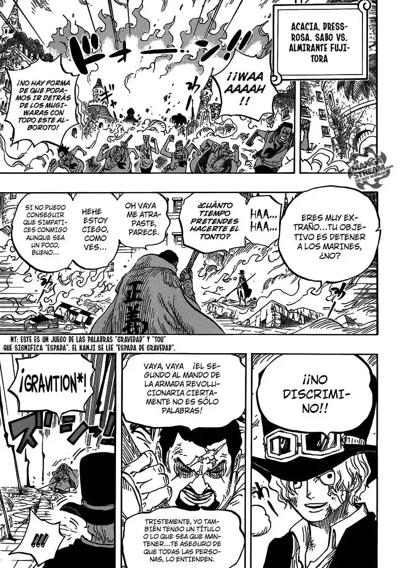 One Piece capítulo 757 página 10
