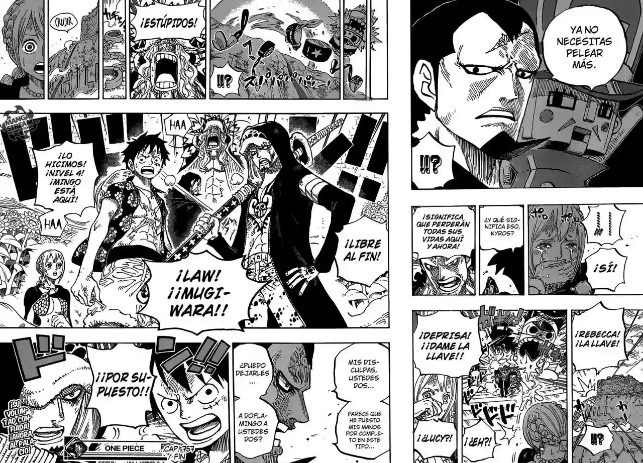 One Piece capítulo 757 página 16