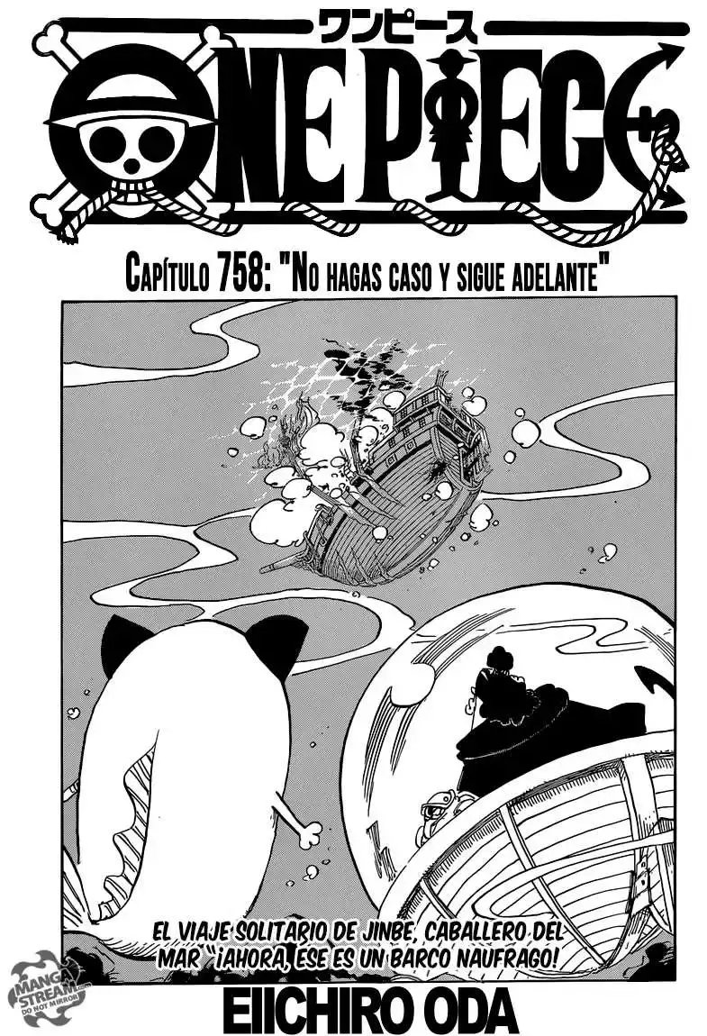 One Piece capítulo 758 página 2