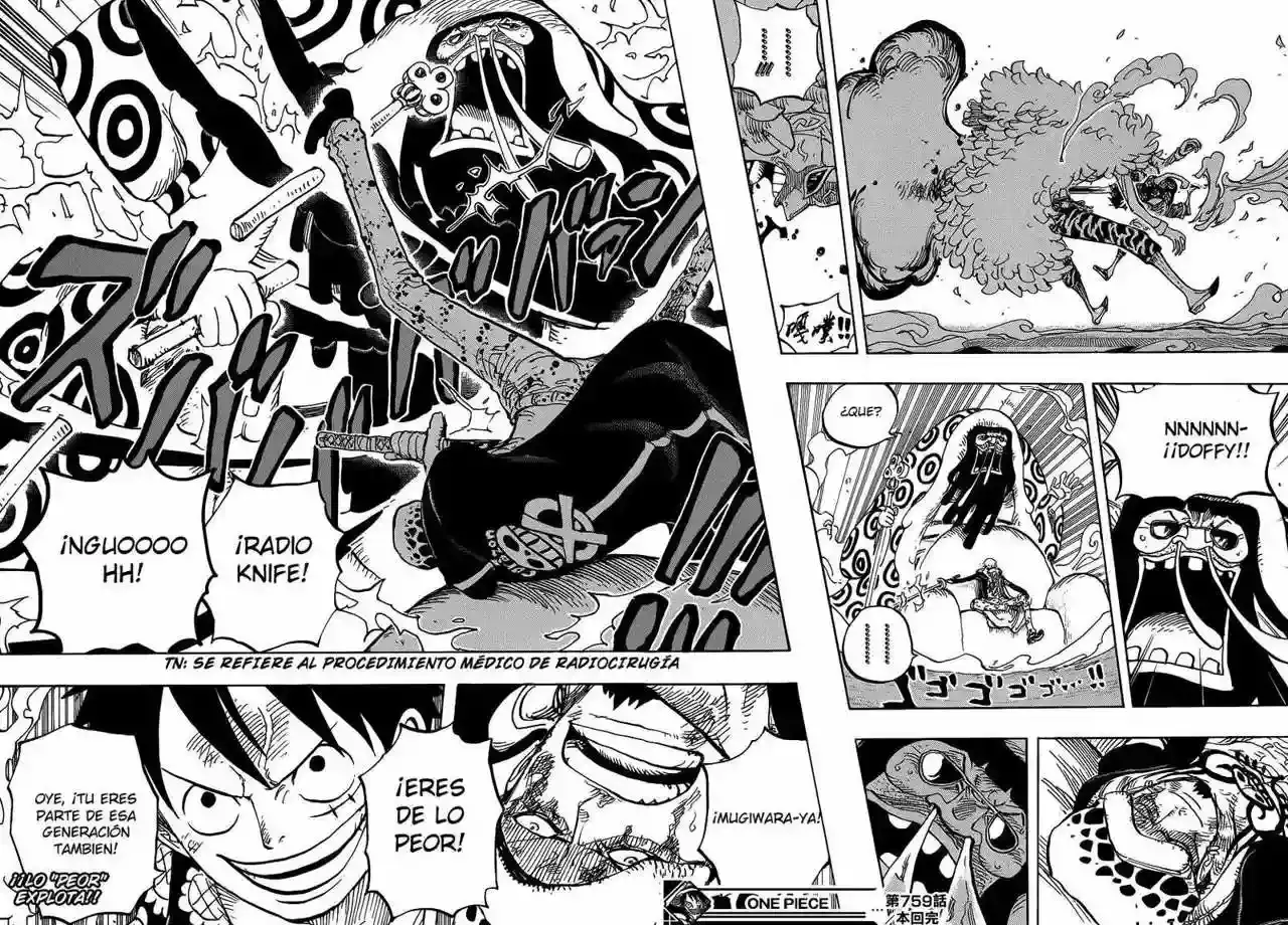 One Piece capítulo 759 página 16