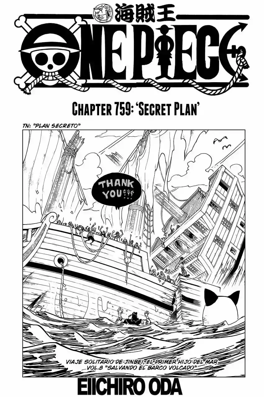 One Piece capítulo 759 página 2