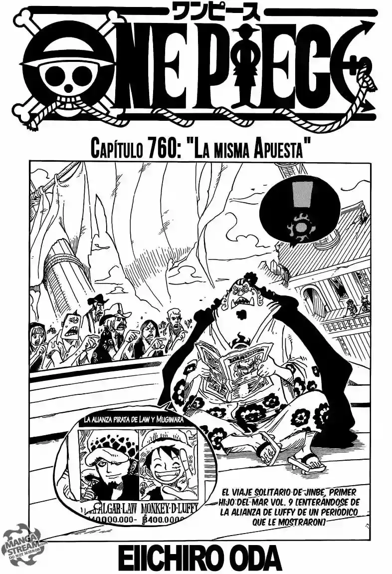 One Piece capítulo 760 página 2