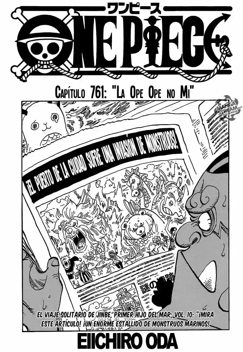 One Piece capítulo 761 página 2