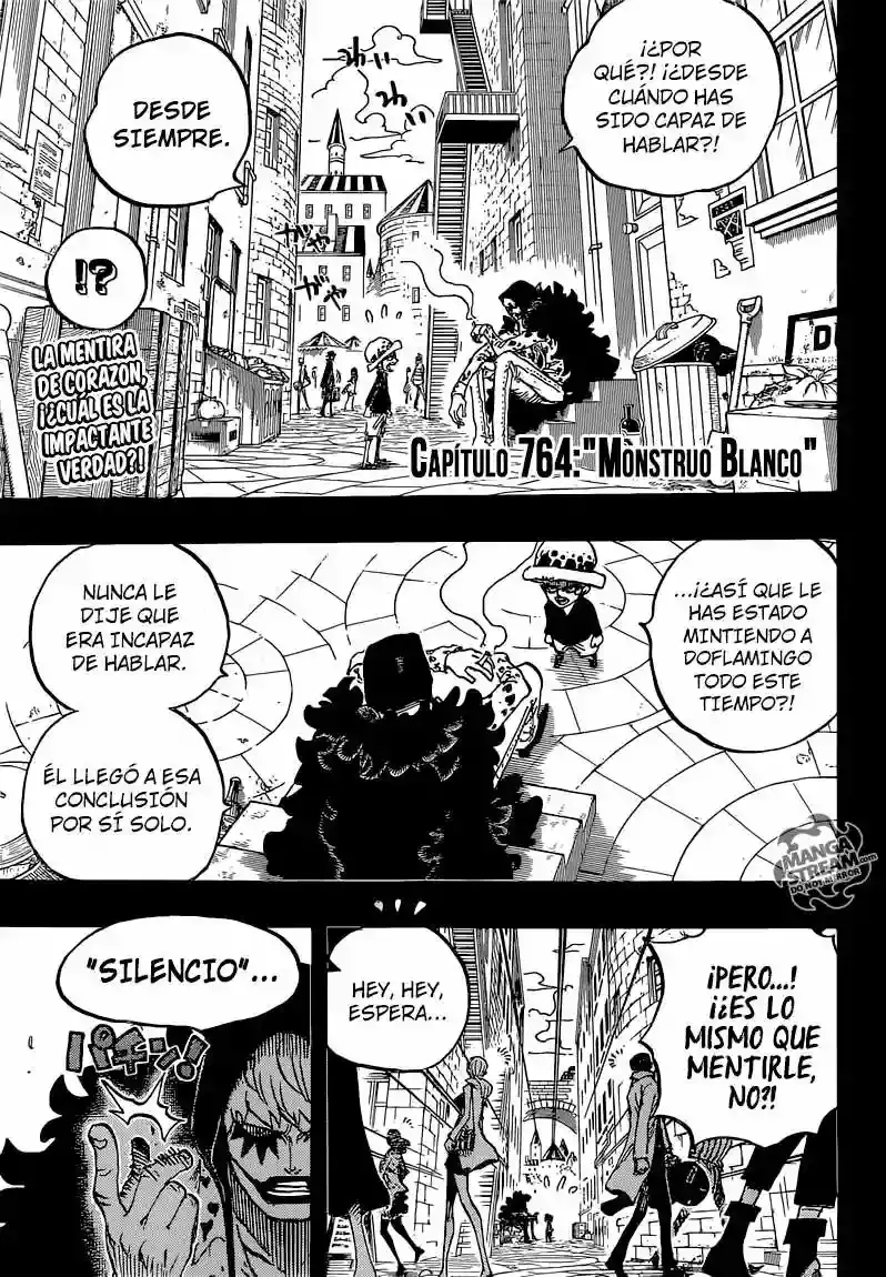 One Piece capítulo 764 página 4