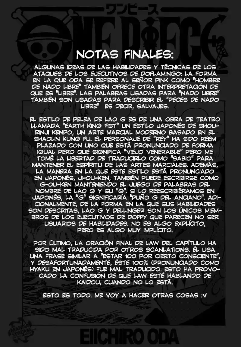 One Piece capítulo 768 página 14