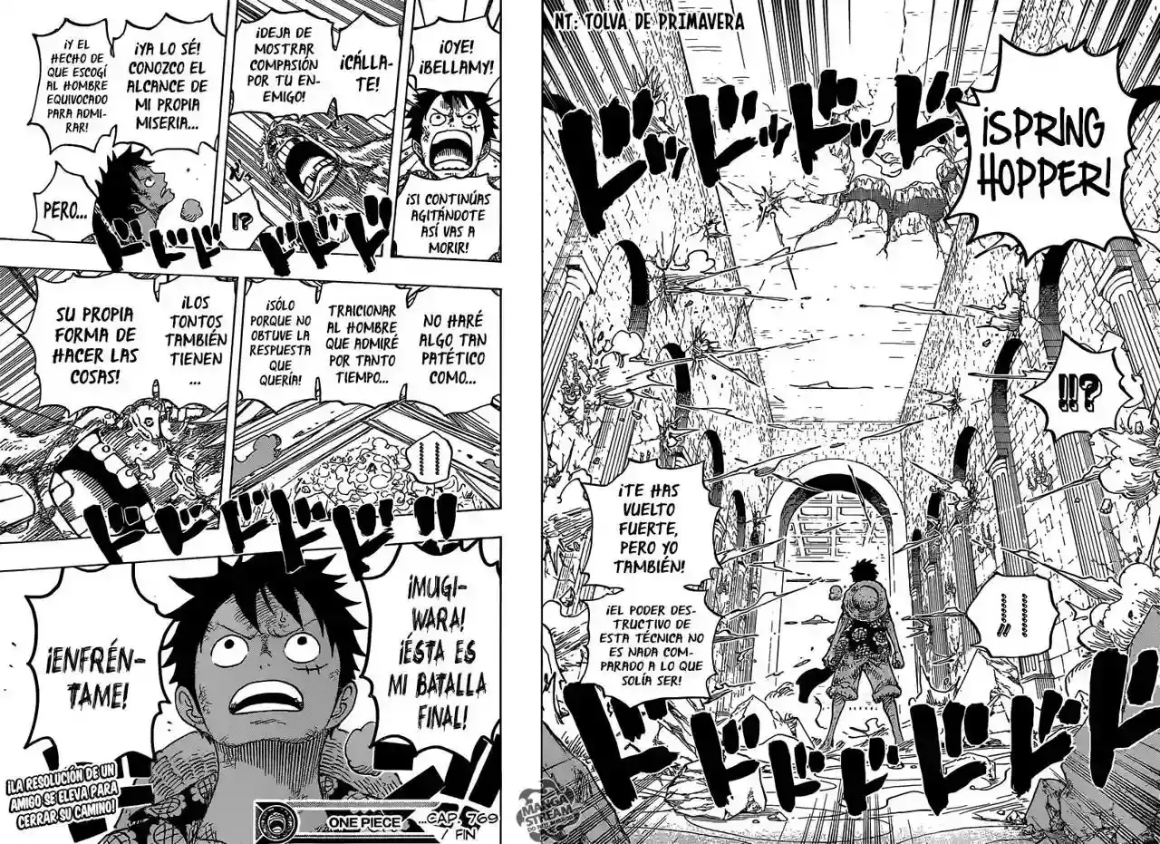 One Piece capítulo 769 página 17