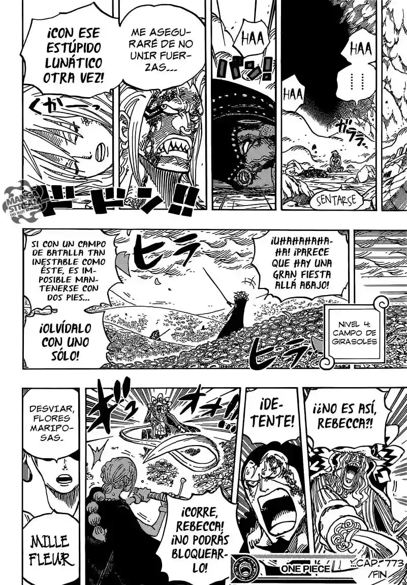 One Piece capítulo 773 página 17