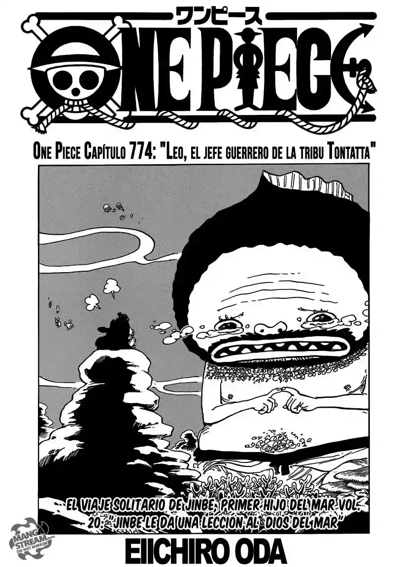 One Piece capítulo 774 página 2