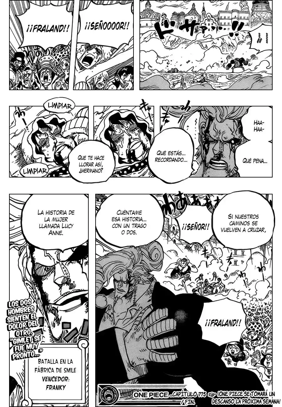 One Piece capítulo 775 página 19