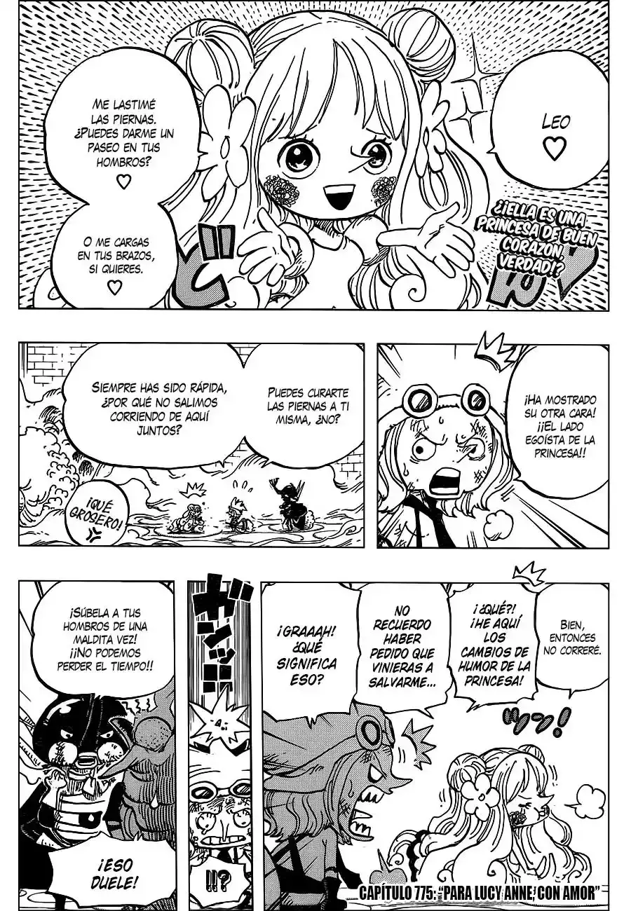 One Piece capítulo 775 página 4