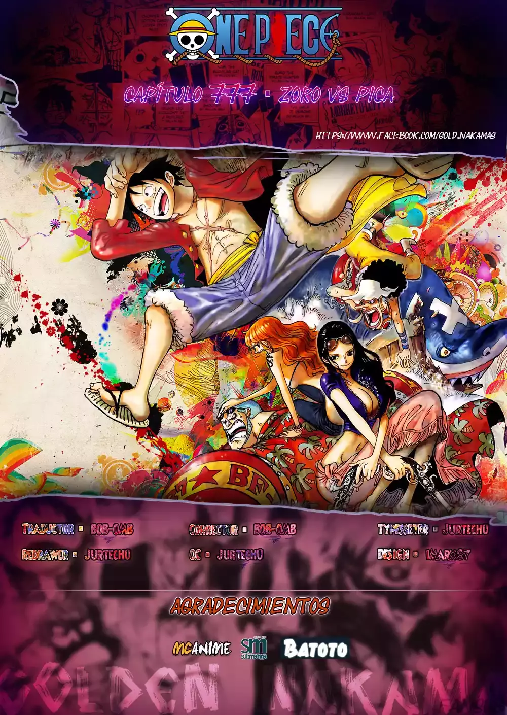 One Piece capítulo 777 página 1