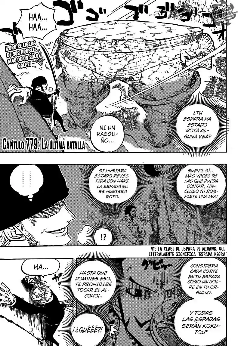 One Piece capítulo 779 página 4