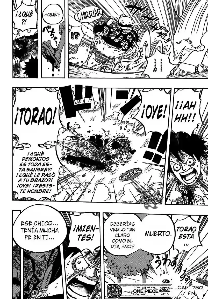 One Piece capítulo 780 página 15