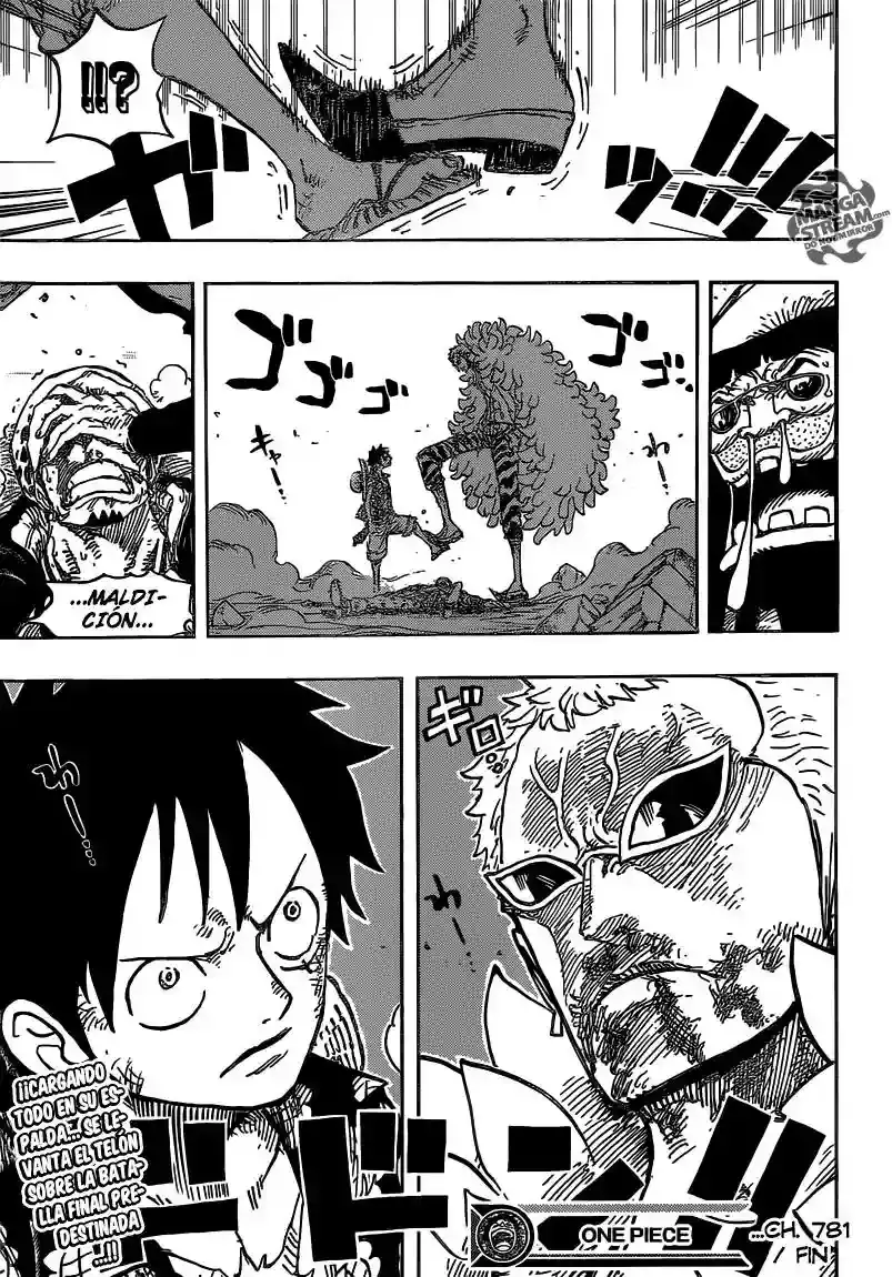 One Piece capítulo 781 página 19