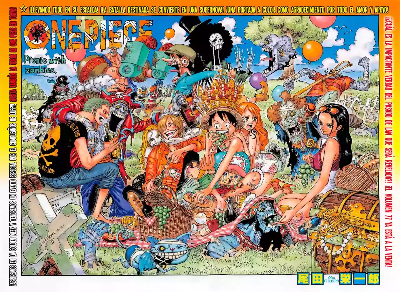 One Piece capítulo 784 página 3