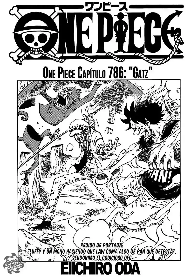 One Piece capítulo 786 página 2