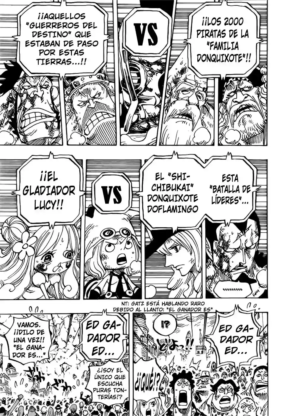 One Piece capítulo 791 página 11