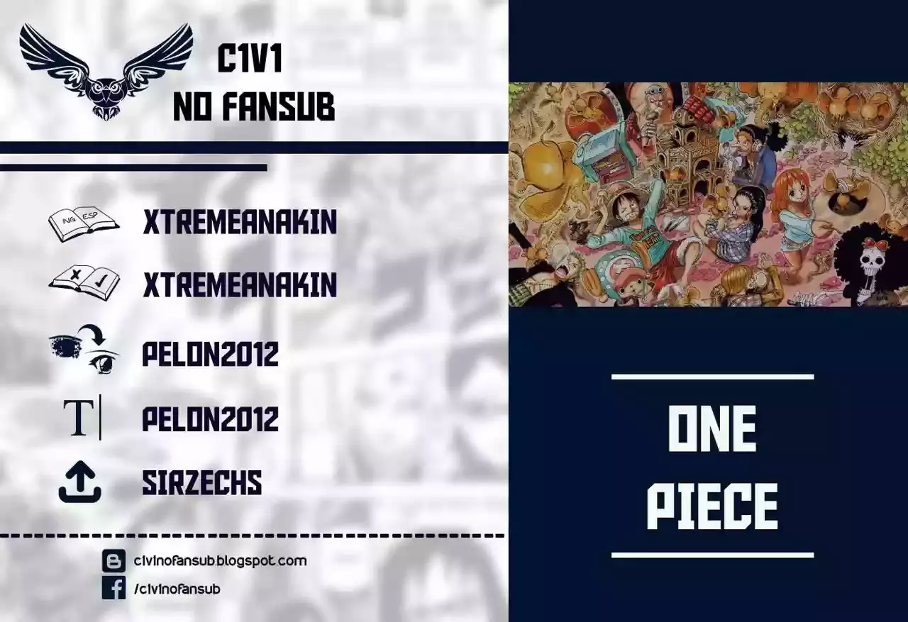 One Piece capítulo 792 página 1