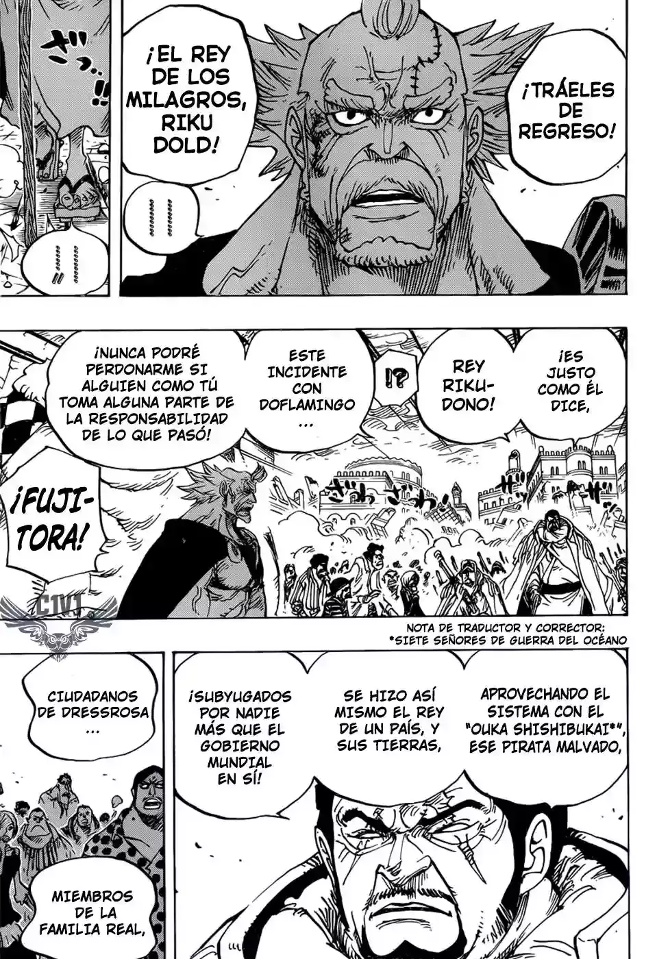 One Piece capítulo 792 página 14