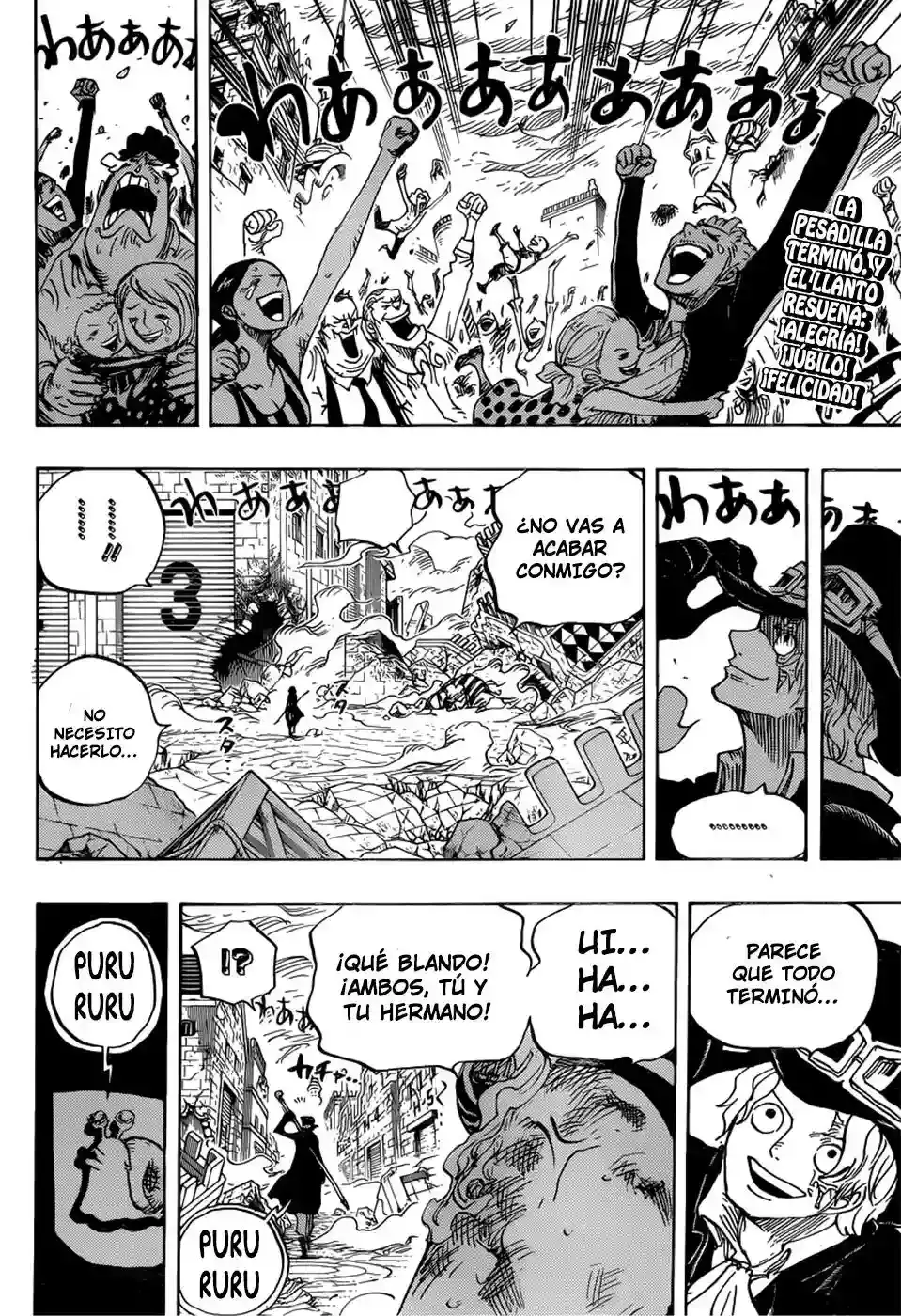 One Piece capítulo 792 página 3