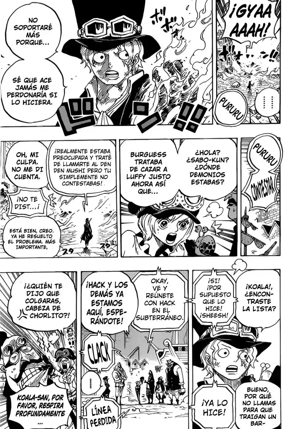 One Piece capítulo 792 página 8