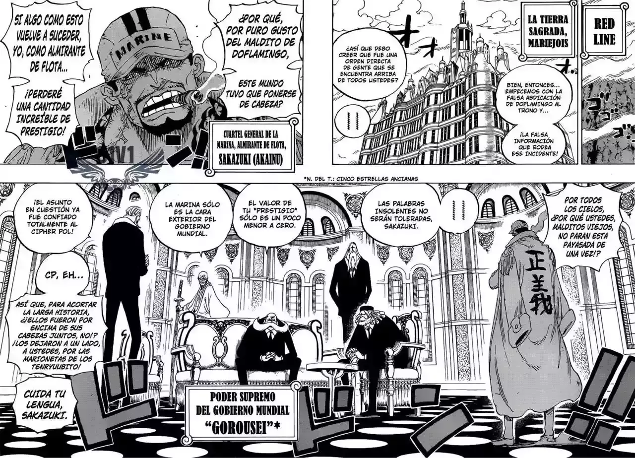 One Piece capítulo 793 página 5