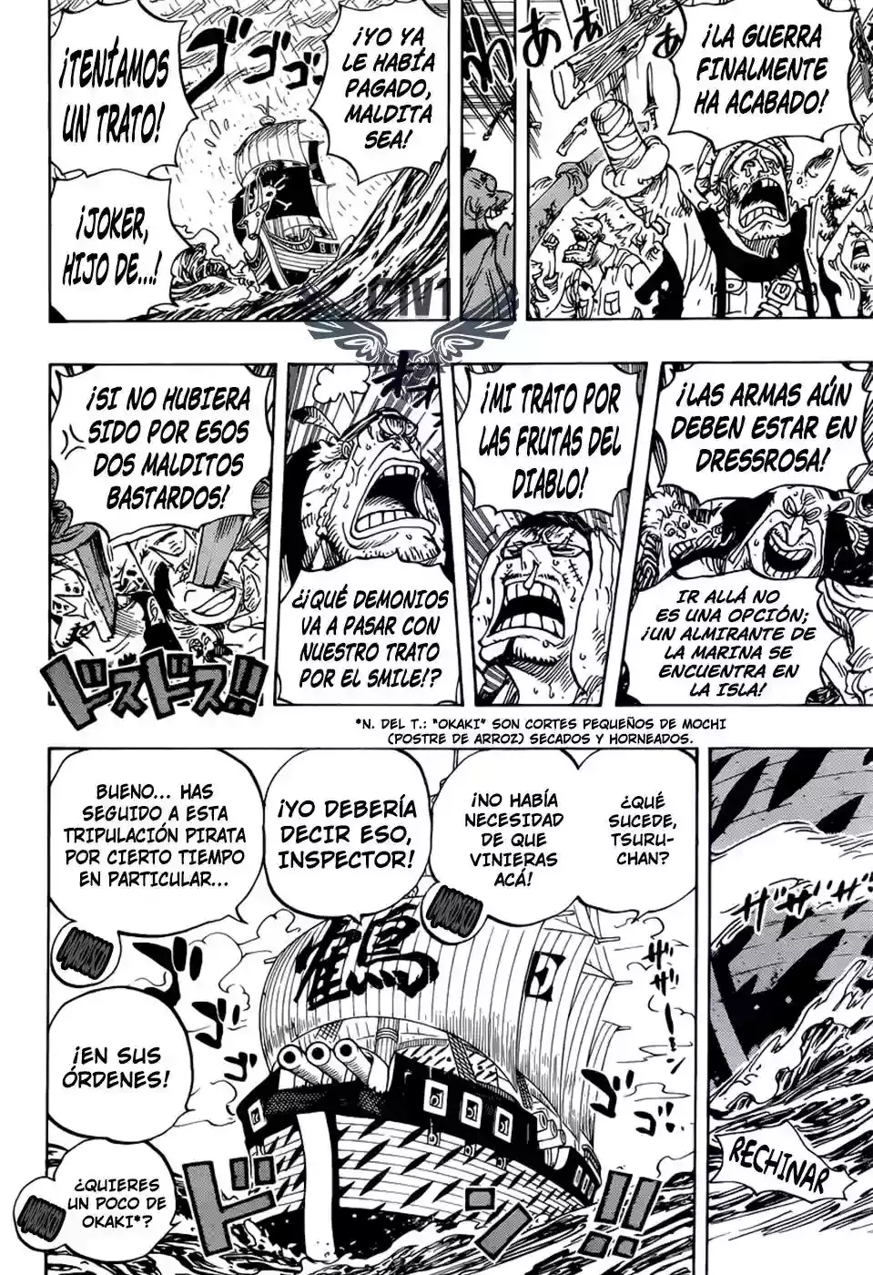 One Piece capítulo 793 página 8
