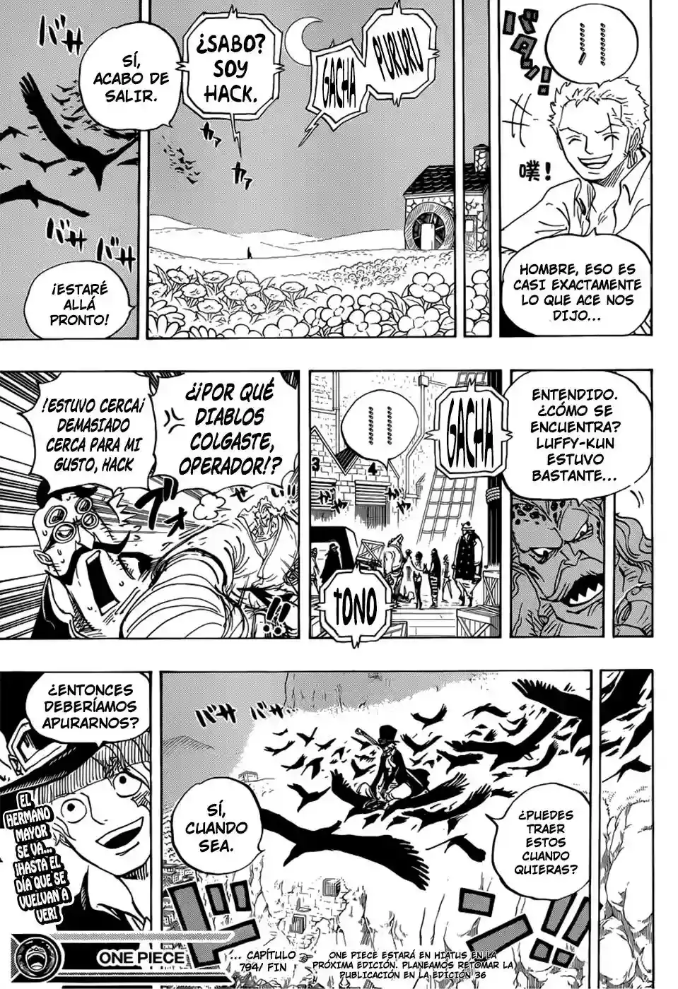 One Piece capítulo 794 página 16