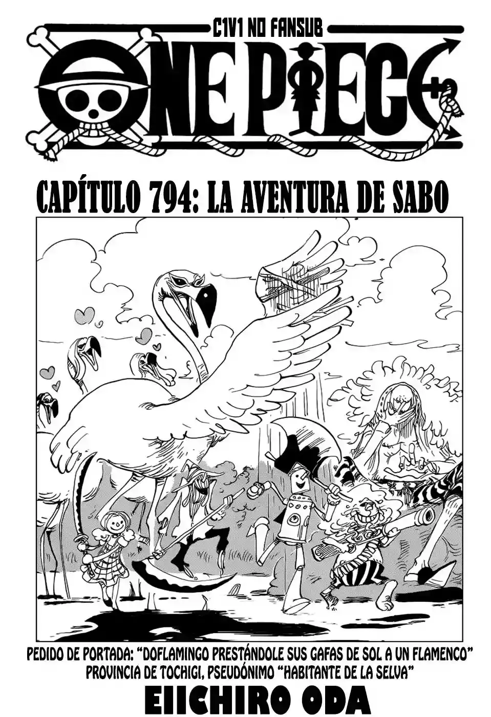One Piece capítulo 794 página 2