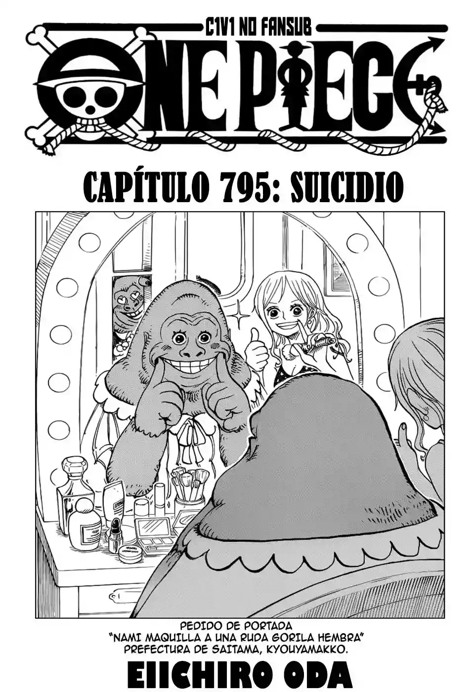 One Piece capítulo 795 página 2