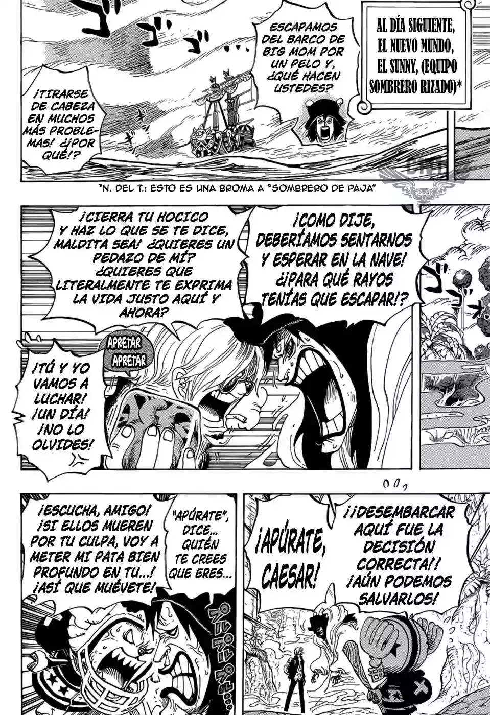 One Piece capítulo 795 página 5