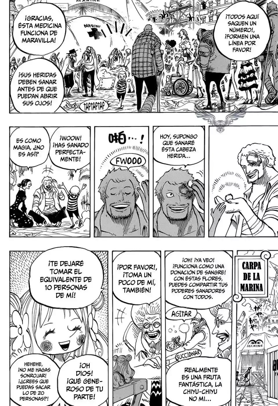 One Piece capítulo 796 página 11