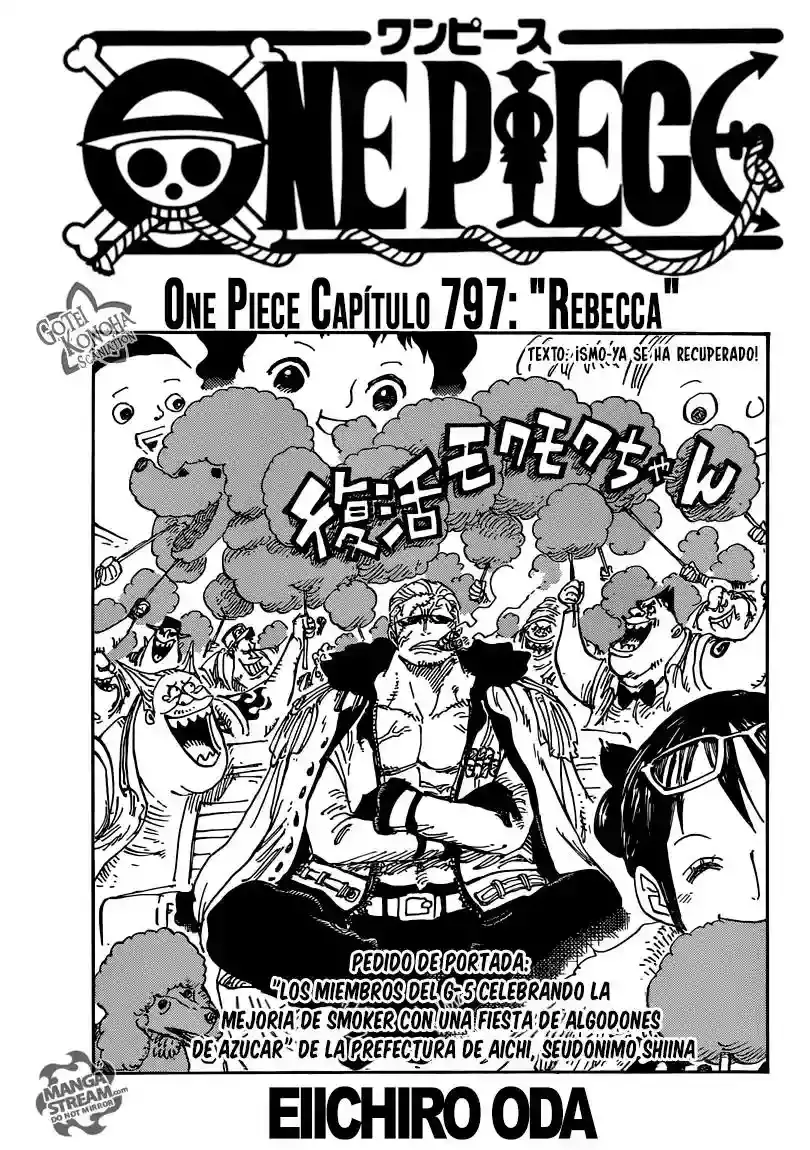 One Piece capítulo 797 página 2