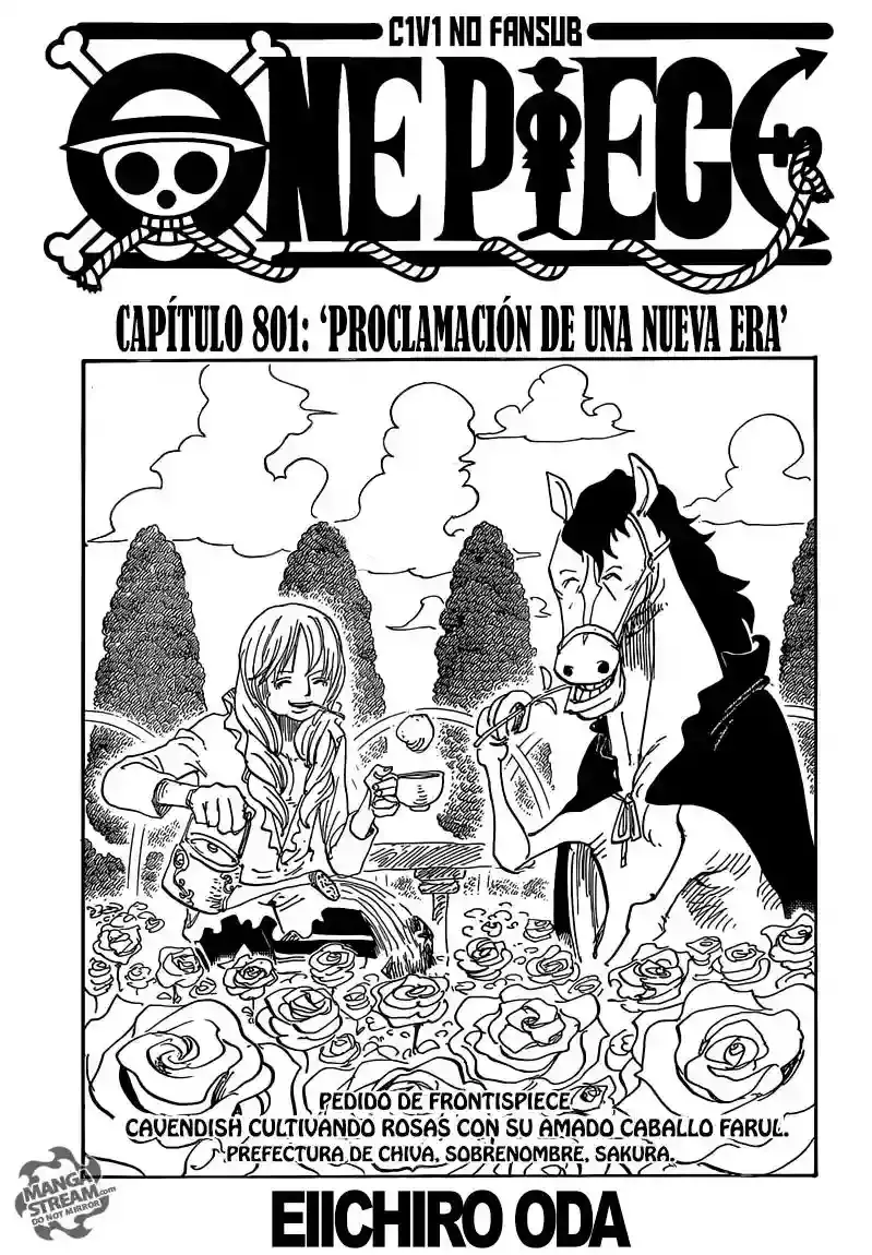 One Piece capítulo 801 página 3
