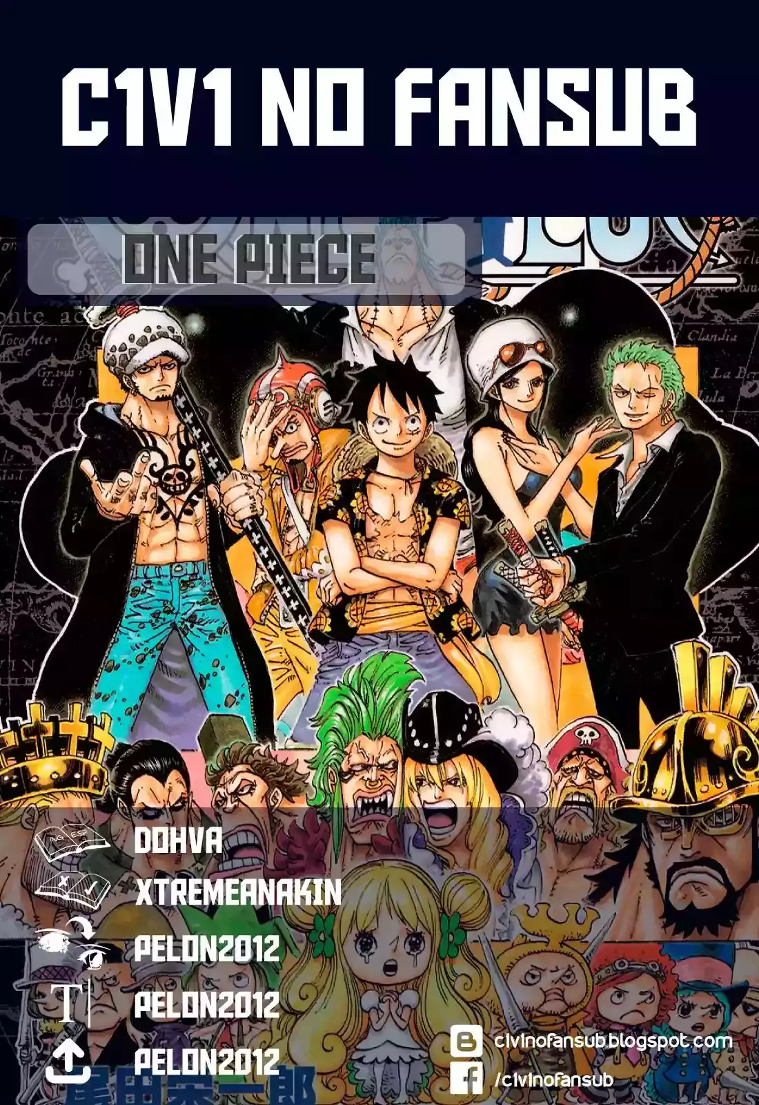 One Piece capítulo 805 página 1