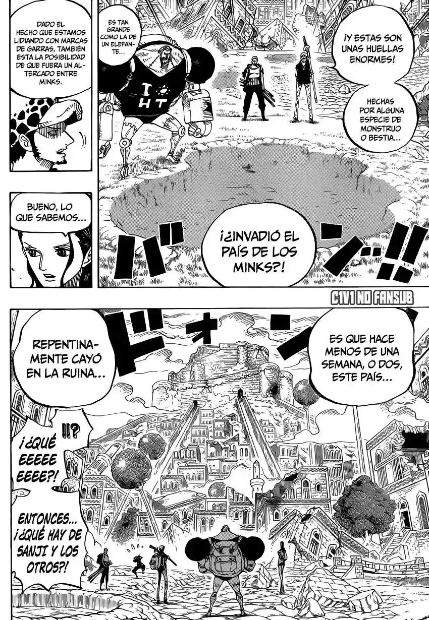 One Piece capítulo 805 página 16